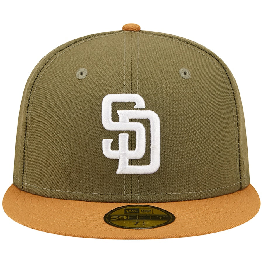 San Diego Padres New Era Color Pack 59FIFTY Fitted Hat - Gold