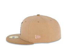 Load image into Gallery viewer, San Diego Padres New Era MLB 59FIFTY 5950 Fitted Cap Hat Khaki Crown/Visor Yellow Batting Friar Logo 1992 All-Star Game Side Patch Olive UV
