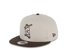 Load image into Gallery viewer, San Diego Padres New Era MLB 9FIFTY 950 Snapback Cap Hat Stone Crown Brown Visor Pink/Metallic Brown Logo 25th Anniversary Side Patch Pink UV
