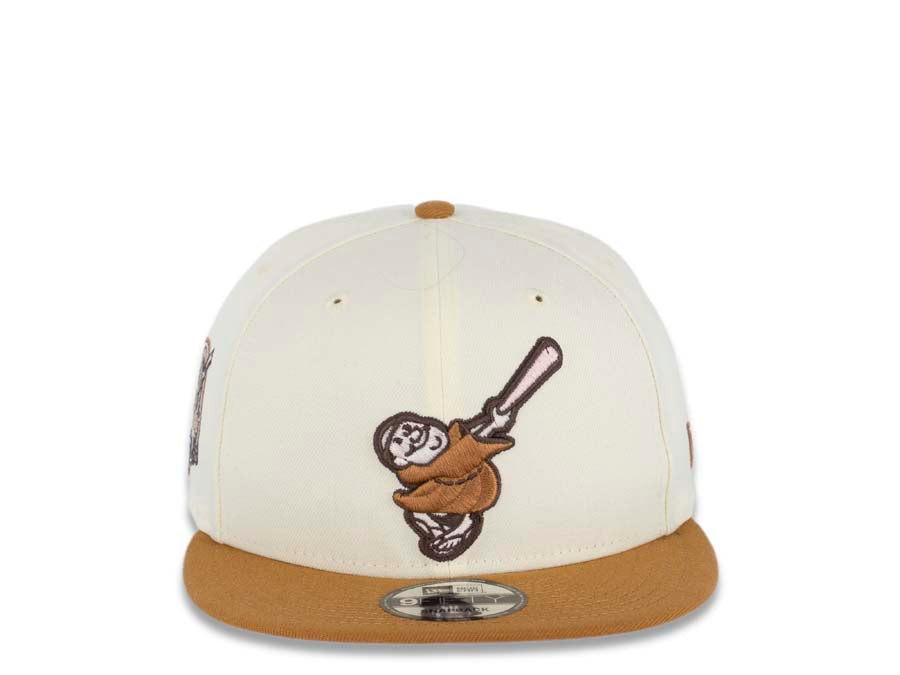 San Diego Padres New Era 9FIFTY Snapback Hat Cap Swinging Friar