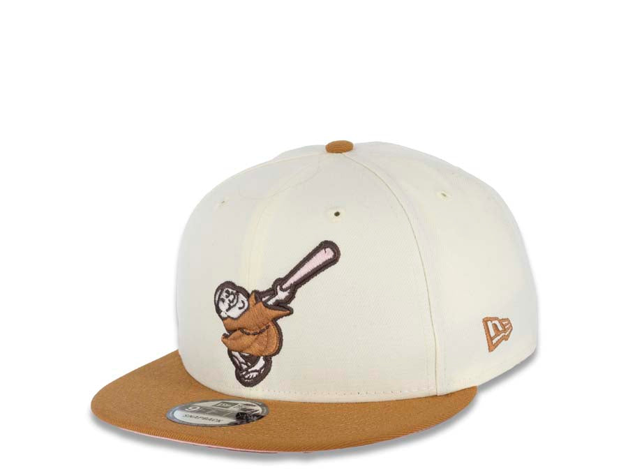 San Diego Padres New Era 9FIFTY Snapback Hat Cap Swinging Friar