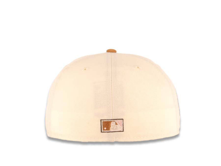 San Diego Padres New Era MLB 59FIFTY 5950 Fitted Cap Hat Cream