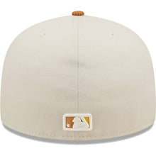 Load image into Gallery viewer, Los Angeles Dodgers New Era MLB 59FIFTY 5950 Fitted Cap Hat Stone Crown Light Brown Corduroy Visor White/Yellow Logo 1988 World Series Side Patch Dark Green UV
