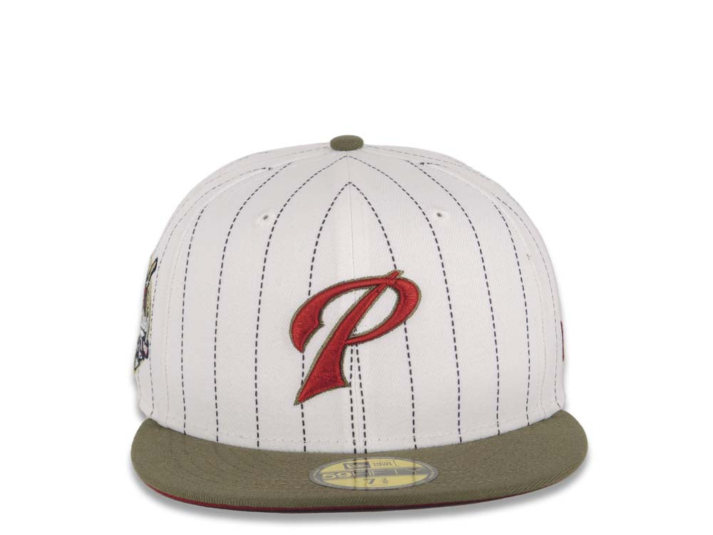 New Era Cardinal San Diego Padres White Logo 59FIFTY Fitted Hat