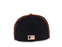 Load image into Gallery viewer, San Diego Padres New Era MLB 59FIFTY 5950 Fitted Cap Hat Navy Crown Orange Piping Orange Visor Orange/White Logo 2016 All-Star Game Side Patch Gray UV
