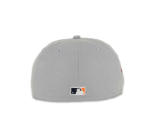 Load image into Gallery viewer, San Diego Padres New Era MLB 59FIFTY 5950 Fitted Cap Hat Gray Crown Navy Blue Visor Navy Blue/Orange Logo 1992 All-Star Game Side Patch Green UV
