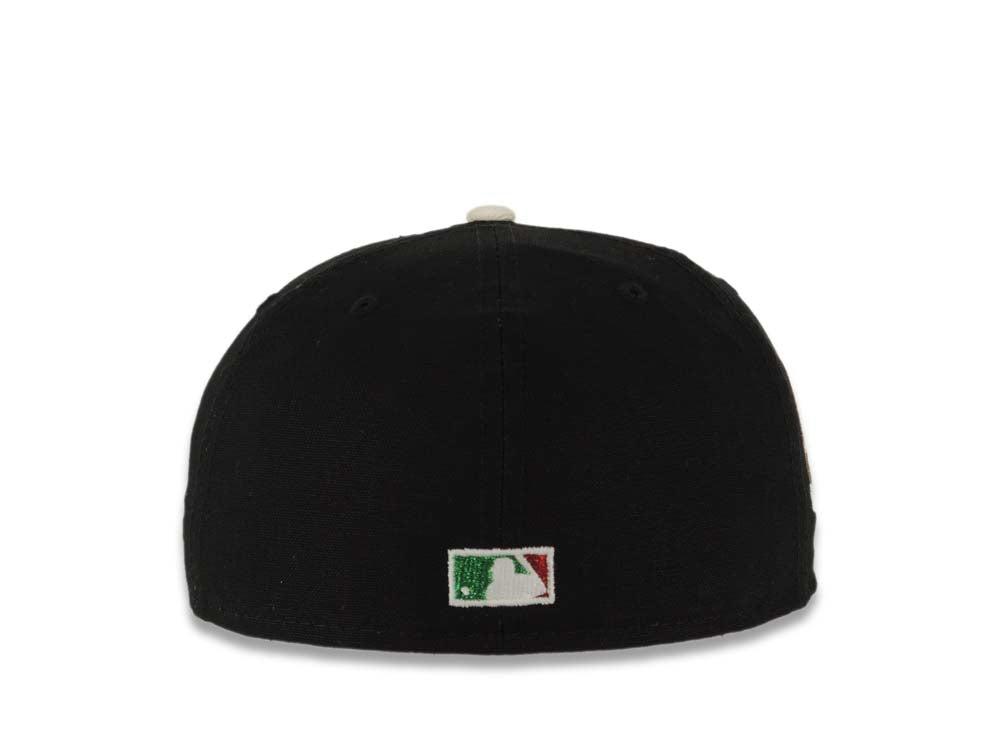 New Era 59FIFTY San Diego Padres Mexico Tricolor Fitted Hat Black