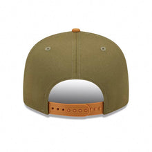 Load image into Gallery viewer, Los Angeles Dodgers New Era MLB 9FIFTY 950 Snapback Cap Hat Olive Green Crown Light Brown Visor Brown/White Logo (2-Tone Color Pack)
