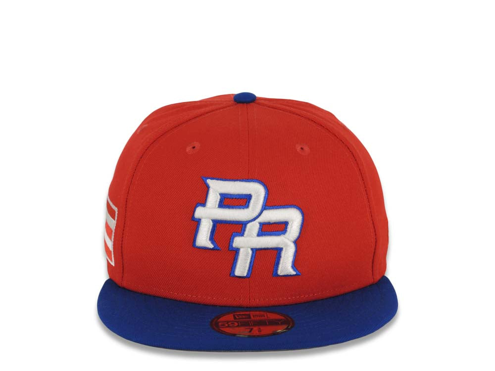 KTZ Puerto Rico World Baseball Classic 59fifty Fitted Cap in Blue