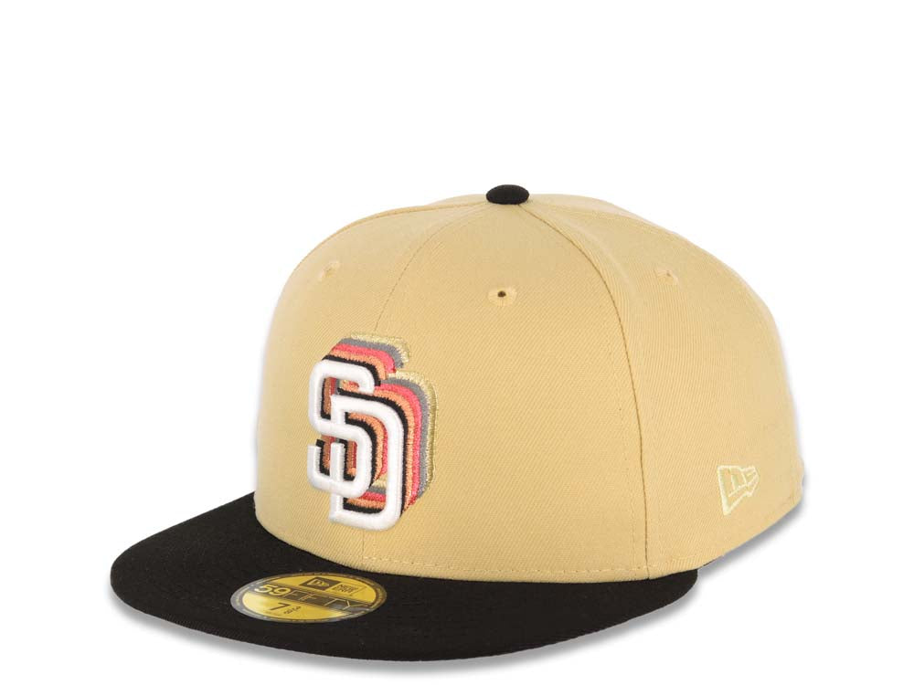 New Era 59 Fifty San Diego Padres Fitted Hat Tan/Beige Petco Park 7