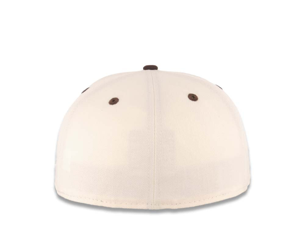 San Diego Padres New Era MLB 59FIFTY 5950 Fitted Cap Hat Cream