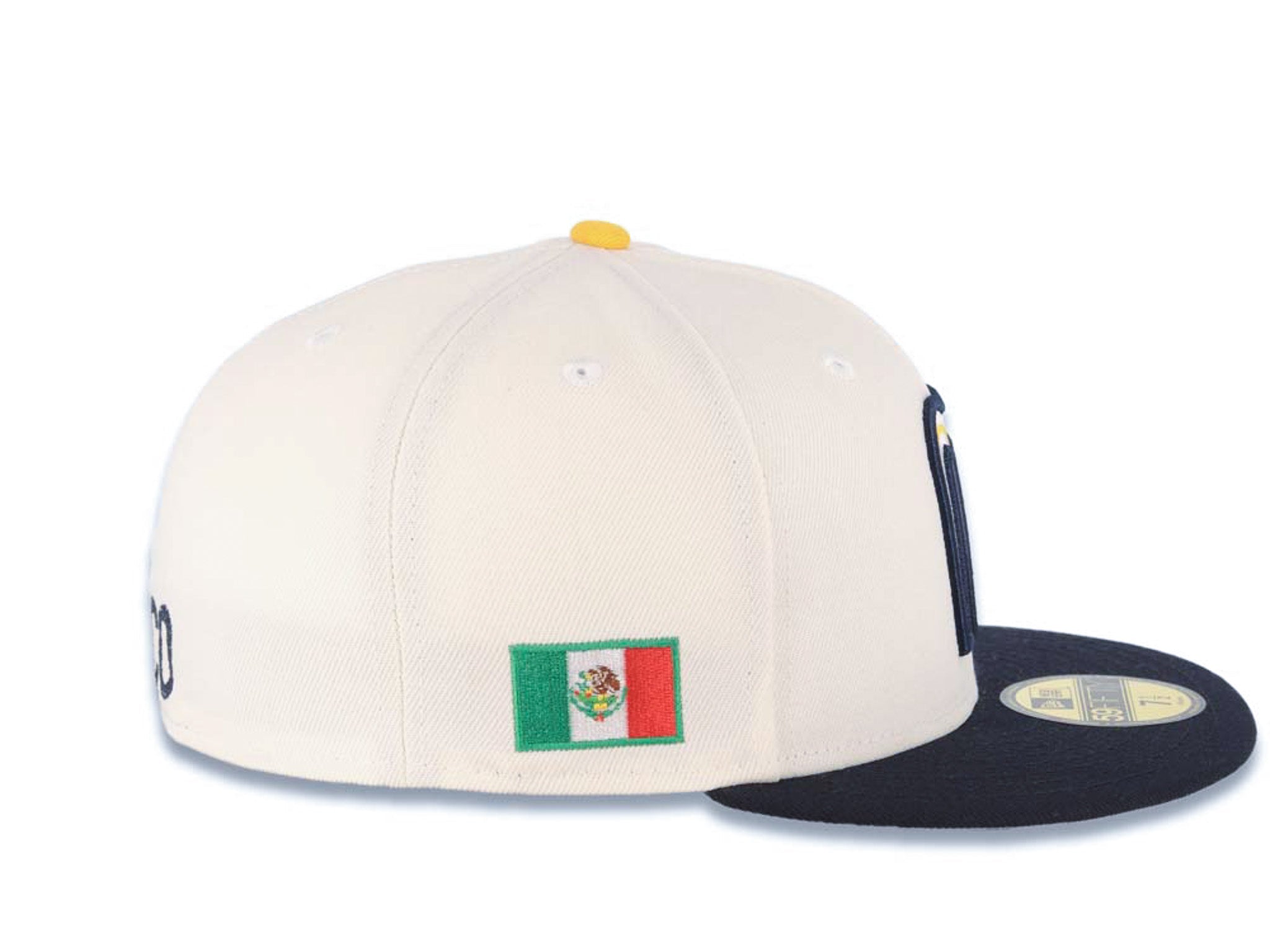 Mexico Sky Blue Pink Two Tone Wbc Gray UV New Era 59FIFTY Fitted Hat