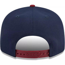 Load image into Gallery viewer, New York Yankees New Era MLB 9FIFTY 950 Snapback Cap Hat Navy Blue Crown Cardinal Visor White Logo (2-Tone Color Pack)
