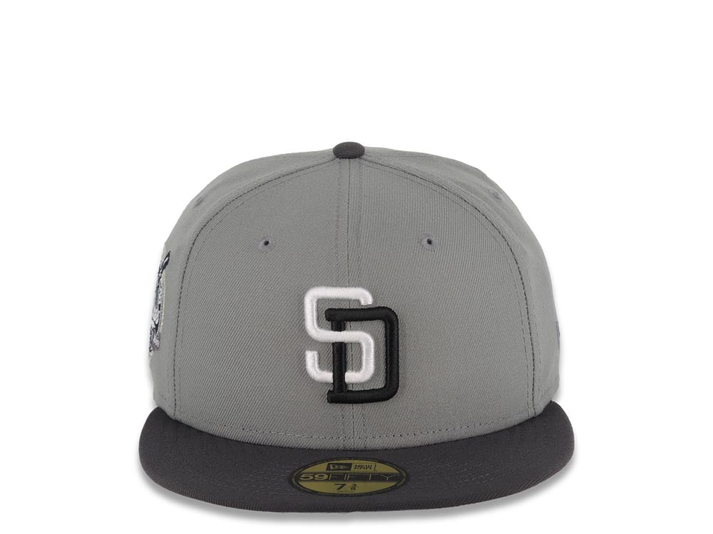 San Diego Padres New Era MLB 59FIFTY 5950 Fitted Cap Hat Gray