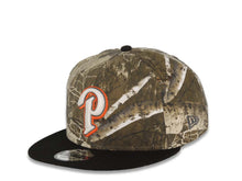 Load image into Gallery viewer, San Diego Padres New Era MLB 9FIFTY 950 Snapback Cap Hat Real Tree Edge Camo Crown Black Visor Glow White Orange Logo 50th Anniversary Side Patch
