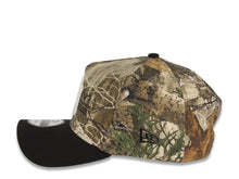 Load image into Gallery viewer, (Glow In The Dark) New York Yankees New Era MLB 9FORTY 940 Adjustable A-Frame Cap Hat Real Tree Edge Camo Crown Black Visor Glow White Logo Side Batty
