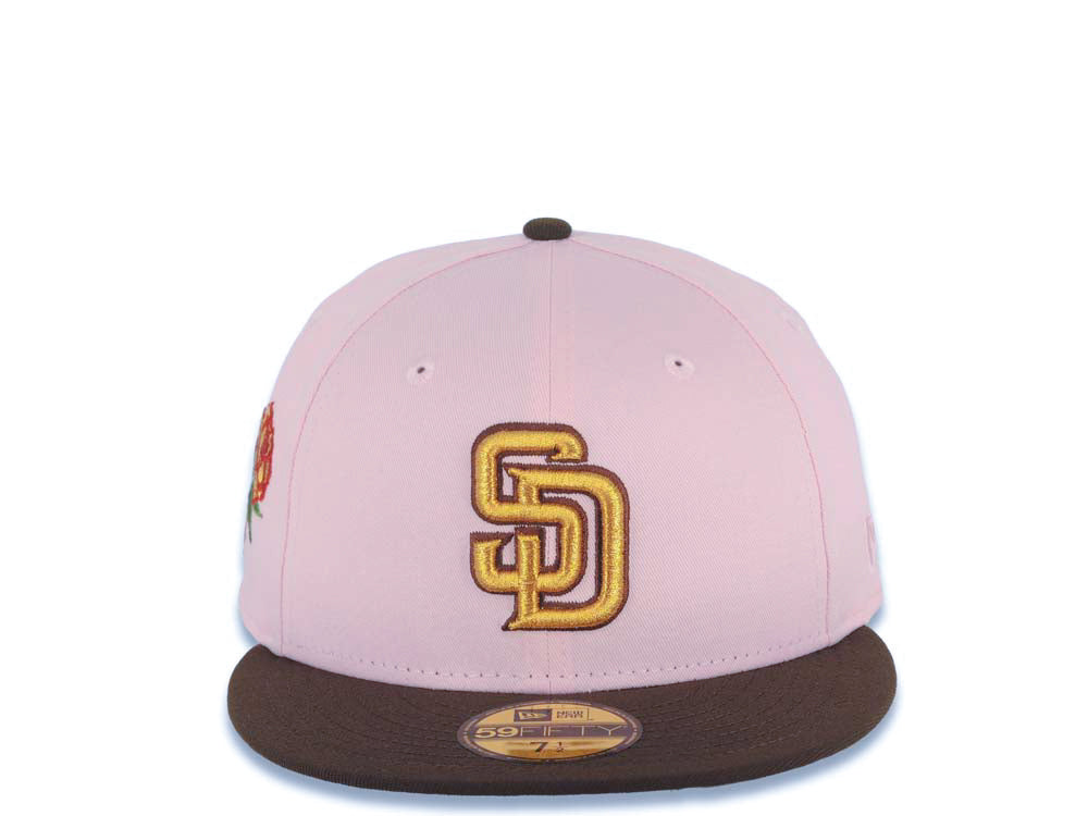 Casquette New Era 59FIFTY San Diego Padres – Marron/rose, édition All-Star 1978, Neuve