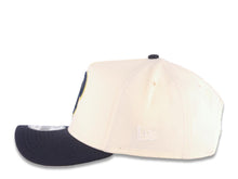 Load image into Gallery viewer, San Diego Padres New Era MLB 9FORTY 940 Adjustable A-Frame Snapback Cap Hat Cream Crown Navy Blue Visor Navy/Metallic Gold Logo 40th Anniversary Patch
