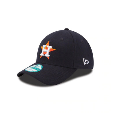 Houston Astros New Era MLB 59FIFTY 5950 Fitted Cap Hat Black Crown/Visor Team Color Logo 