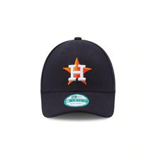 Load image into Gallery viewer, Houston Astros New Era MLB 59FIFTY 5950 Fitted Cap Hat Black Crown/Visor Team Color Logo 

