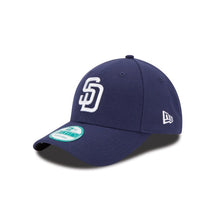 Load image into Gallery viewer, San Diego Padres New Era MLB 9FORTY 940 Adjustable Cap Hat Navy Crown/Visor White Logo 
