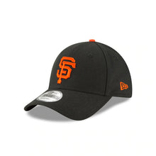 Load image into Gallery viewer, San Francisco Giants New Era 9FORTY 940 Adjustable Cap Hat Black Crown/Visor Orange Logo 
