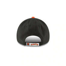 Load image into Gallery viewer, San Francisco Giants New Era 9FORTY 940 Adjustable Cap Hat Black Crown/Visor Orange Logo 
