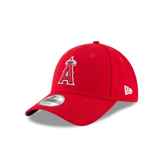 Los Angeles Angels New Era MLB 9FORTY 940 Adjustable Cap Hat Red Crown/Visor Team Color Logo 