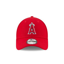 Load image into Gallery viewer, Los Angeles Angels New Era MLB 9FORTY 940 Adjustable Cap Hat Red Crown/Visor Team Color Logo 
