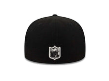 Load image into Gallery viewer, Green Bay Packers New Era NFL 59FIFTY 5950 Fitted Cap Hat Black Crown/Visor XL White Logo
