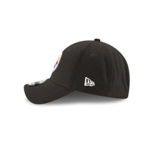 Load image into Gallery viewer, Pittsburgh Steelers New Era NFL 9FORTY 940 Adjustable Cap Hat Black Crown/Visor Team Color Logo 
