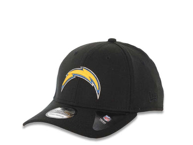 San Diego Chargers New Era NFL 39THIRTY 3930 Flexfit Cap Hat Black Crown/Visor Team Color Logo
