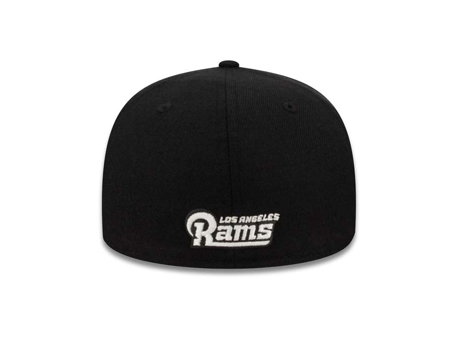 New Era Rams Script 5950 Black White