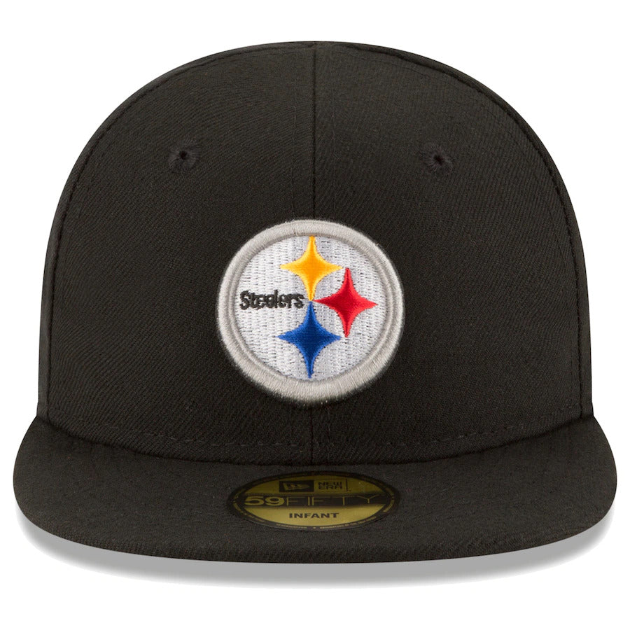 Pittsburgh Steelers CITY CLUSTER Black Fitted Hat by New Era