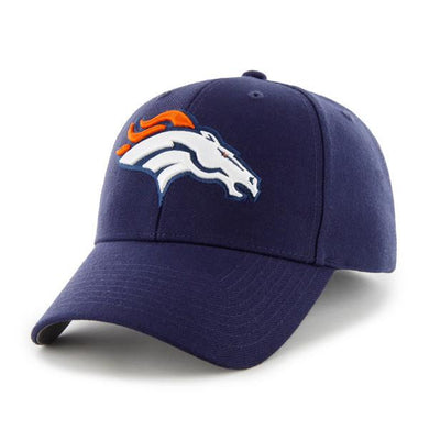 Denver Broncos '47 NFL MVP Adjustable Cap Hat Navy Crown/Visor Team Color Logo