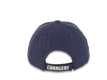 Load image into Gallery viewer, San Diego Chargers &#39;47 Brand NFL MVP Adjustable Cap Hat Light Navy Blue Crown/Visor Team Color Logo
