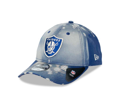 Oakland Raiders New Era NFL 9FORTY 940 Adjustable Cap Hat Royal Blue Crown/Visor Royal Blue Logo