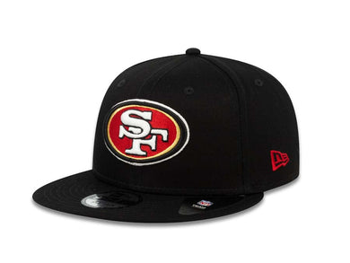 San Francisco 49ers New Era 9FIFTY 950 Snapback Cap Hat Black Crown/Visor Team Logo