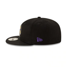 Load image into Gallery viewer, Minnesota Vikings New Era NFL 9FIFTY 950 Snapback Cap Hat Black Crown/Visor Team Color Logo 
