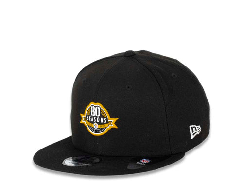 Pittsburgh Steelers New Era NFL 9FIFTY 950 Hometown Classic Snapback Cap Hat Black Crown/Visor Team Color Logo