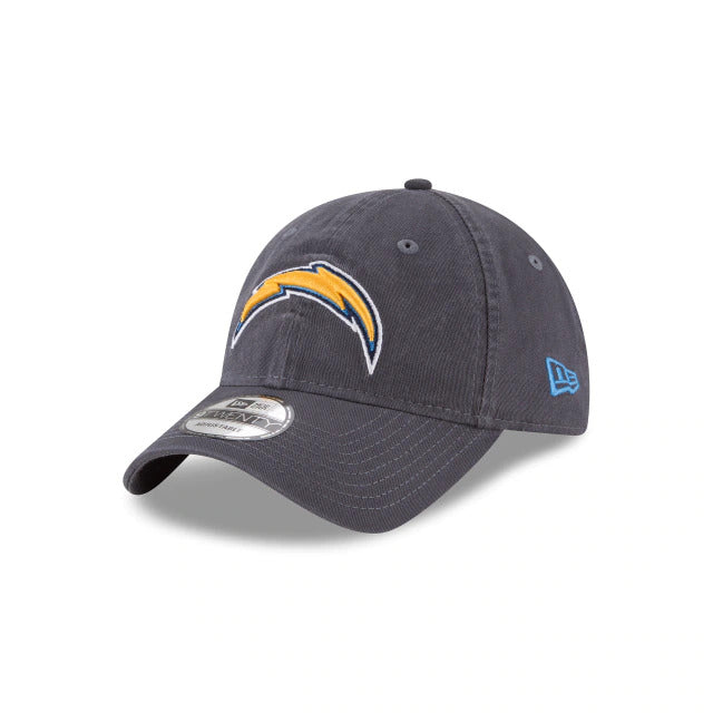 Los Angeles Chargers New Era NFL 9TWENTY 920 Adjustable Cap Hat Dark Gray Crown/Visor Team Color Logo