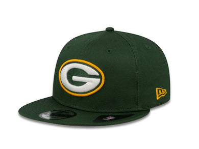 Green Bay Packers New Era NFL 9FIFTY 950 Snapback Cap Hat Green Crown/Visor Team Color Logo
