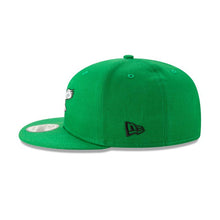 Load image into Gallery viewer, Philadelphia Eagles New Era NFL 9FIFTY 950 Snapback Cap Hat Green Crown/Visor Team Color Retro Logo 
