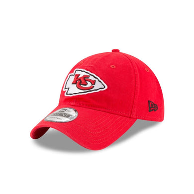 Kansas City Chiefs New Era NFL 9TWENTY 920 Adjustable Cap Hat Red Crown/Visor Team Color Logo
