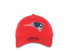 Load image into Gallery viewer, New England Patriots New Era NFL 9TWENTY 920 Adjustable Cap Hat Red Crown/Visor Team Color Logo
