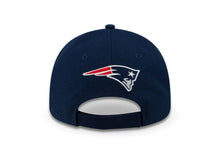 Load image into Gallery viewer, New England Patriots New Era NFL 9FORTY 940 Adjustable Cap Hat Navy Crown/Visor Team Color Logo With Star
