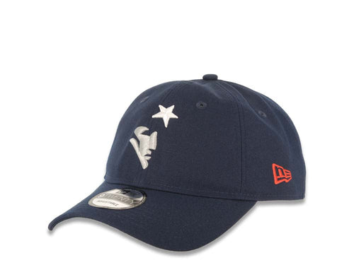 New England Patriots New Era NFL 9TWENTY 920 Adjustable Cap Hat Navy Blue Crown/Visor Team Color Logo With Star