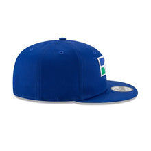 Load image into Gallery viewer, Seattle Seahawks New Era NFL 9FIFTY 950 Snapback Cap Hat Royal Blue Crown/Visor Team Color Retro Logo 
