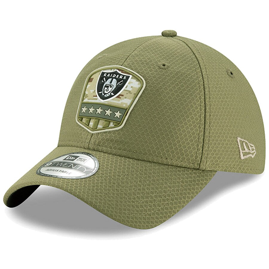 Kansas City Chiefs 2019 SALUTE-TO-SERVICE Olive Fitted Hat