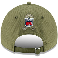 Load image into Gallery viewer, Denver Broncos New Era NFL 9TWENTY 920 Adjustable Cap Hat Olive Green Crown/Visor Team Color Logo (2019 Salute To Service)
